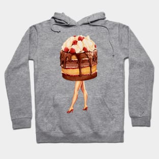 Hot Cakes Chocolate Raspberry Hoodie